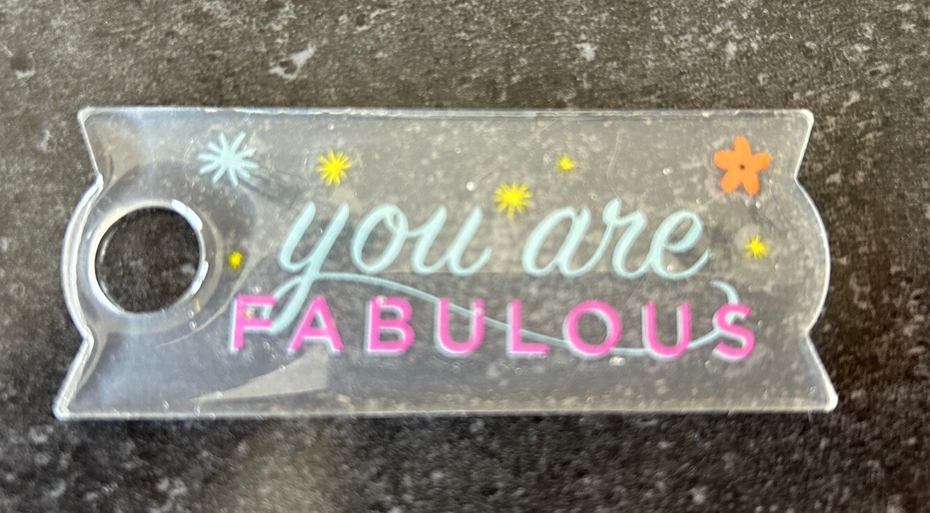 Stanley Cup Name Plate For 40 Oz You Are Fabulous NEW