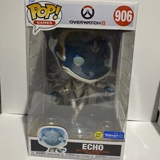 Funko Pop! Games Overwatch 2 Jumbo ECHO Glow In The Dark #906 Walmart Exclusive