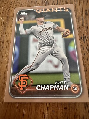 2024 Topps Series 2 Matt Champman Gold Foil /2024 - San Francisco Giants