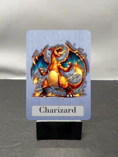 Custom Charizard Pokemon Art Trading Card