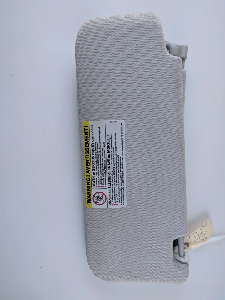 Parasol Mercedes Benz E300 2003-2009 con cubierta abatible pasajero lado derecho OEM Foto 3 de 4