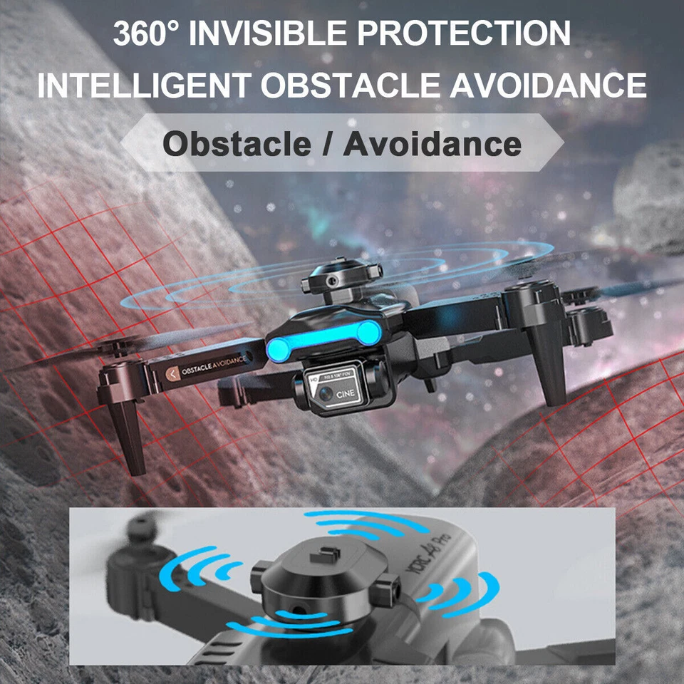 A8PRO Kamera-Drohne Ferngesteuerte Drohne Live-Video-Drohne Quadcopter Flugzeuge - Bild 4 von 4