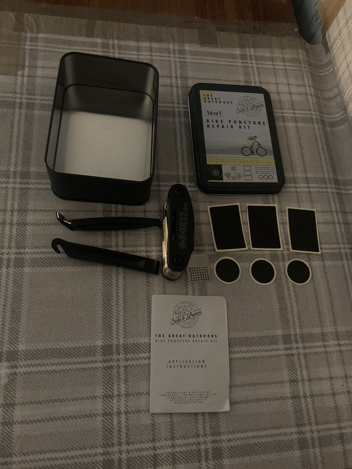 16 in 1 Bike puncture repair kit eBay