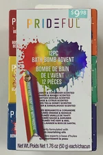 Prideful, 12PC Bath Bomb Advent