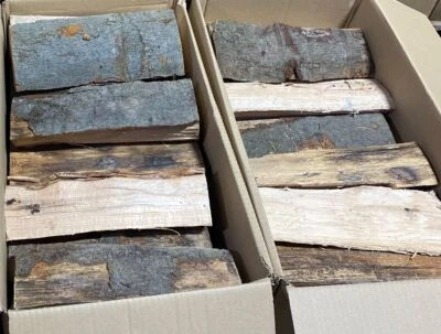 MARKENLOS Buche Esche Feuerholz 30 kg Brennholz Kaminholz Holz trocken 25 oder 33 cm lang