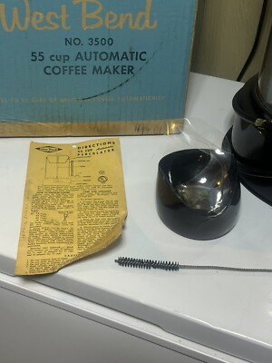 West Bend 55 Cup Coffee Maker Model 3500 Good Working Condition W/ Original  Box | eBay