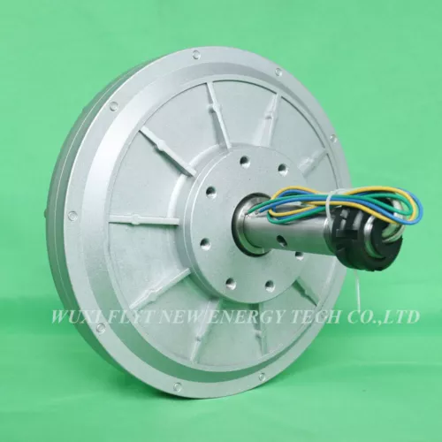 Generador de imán permanente sin núcleo 2000W 220V 3 fases DIY generador de viento vertical - Imagen 12 de 21