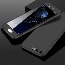 COVER Fronte Retro 360° per HUAWEI P10 / LITE /PLUS + Pellicola VETRO TEMPERATO