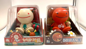 TOMY Nohohon Zoku Hidamari no Tami Eco Solar Set of 2 Yuuyake & Christmas #1