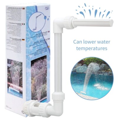 Pool Waterfall Fountain In ground Above Ground Swimming Pool Water Feature Spray