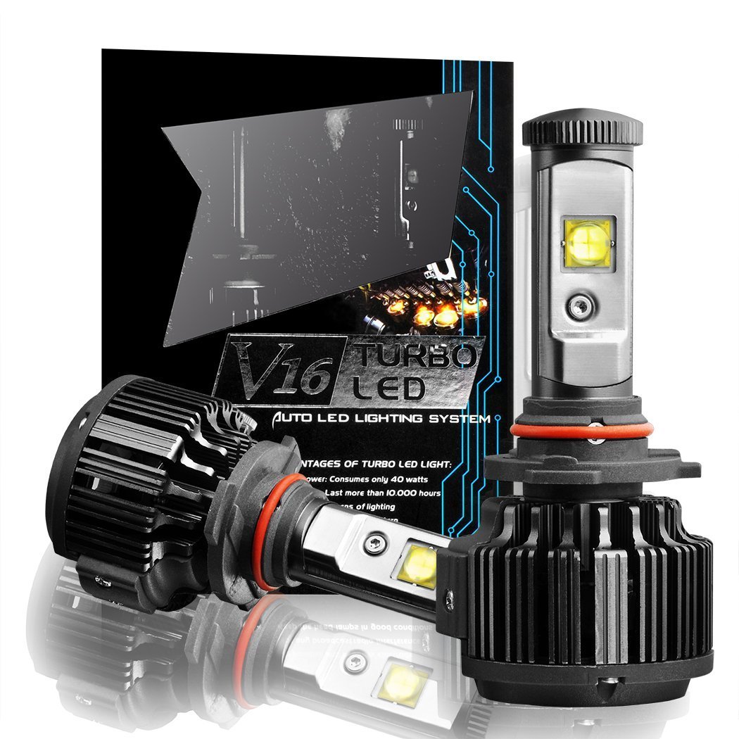 All Seasons LED V16 9005/HB3 LED Headlight Kit – 60W 7200LM 6000K Cool White – CREE – CAN Bus-558434