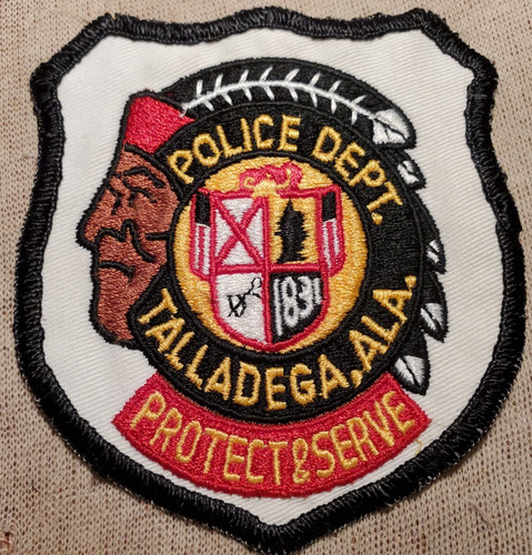 AL Talladega Alabama Police Shoulder Patch