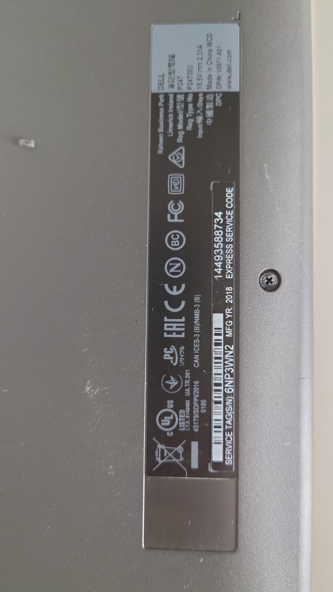 Laptop Dell P24T Inspiron 3180 11.6