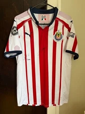 Chivas 2018/19 Jersey Signed by Mayorga and Pineda