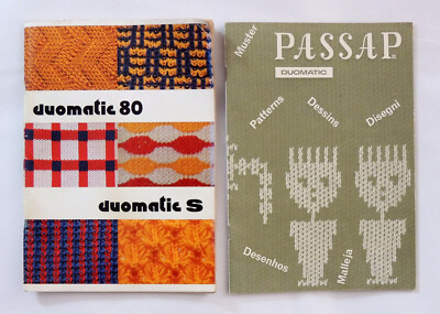 Strickmusterheft für Pfaff Passap duomatic 80 duomatic S Strickmaschinen (20R)