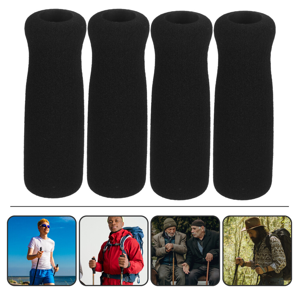 4Pcs Walking Cane Handle Grip Walking Cane Grip Cane Handle Grips Walking Cane