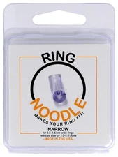 The Original RING NOODLE by PGC Inc - 3 Pack (NARROW) Ring Guard / Ring Sizer