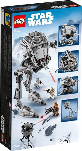 LEGO Star Wars Hoth AT-ST Walker 75322 - Chewbacca Minifigure and Droid - Picture 3 of 15