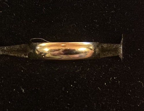 Vintage Yellow Gold Filled WEDDING BAND Ring 4mm Size 4 NEW Old Stock - Picture 3 of 6