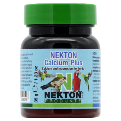 Nekton Calcium-Plus - Calcium and Magnesium Supplement for Birds (4 Sizes)