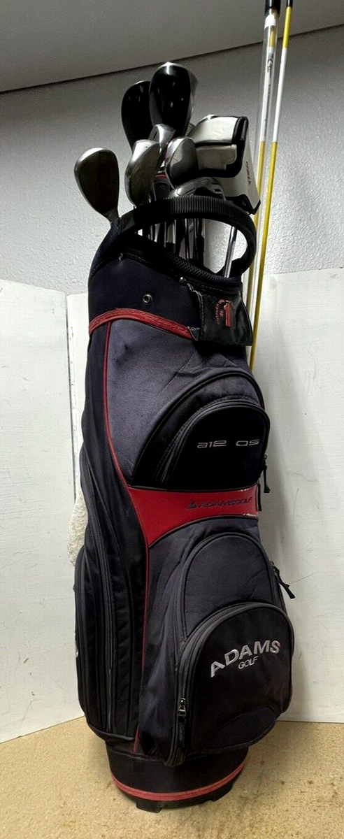 MENS TaylorMade/Adams Idea Complete Golf Club Set W/Bag and Glove