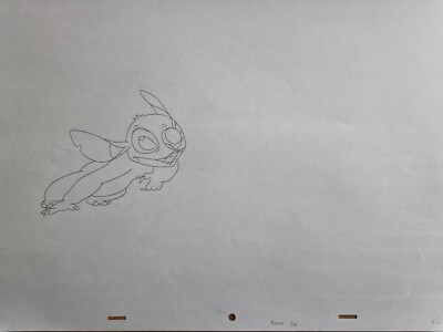 Walt Disney TV Animation Kunst Cel Produktion Zeichnung Lilo & Stitch - Stitch #77