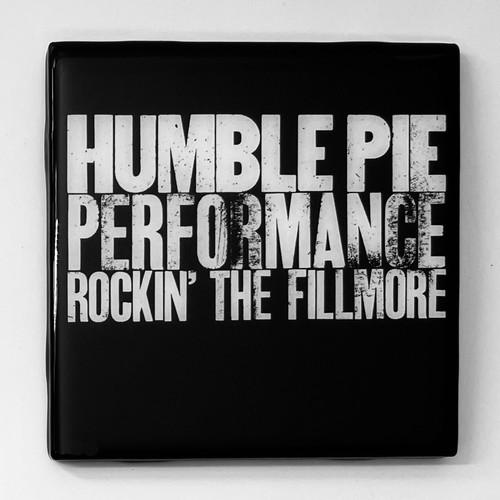 HUMBLE PIE Rockin' The Fillmore Personalizado Azulejos de Cerámica MONTAÑA RUSA Cubierta Álbum Vajilla de Bar - Imagen 4 de 5