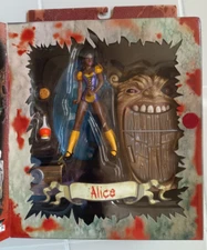 Mezco Scary Tales Black Alice Variant - Alice In Wonderland Action Figure- 2001