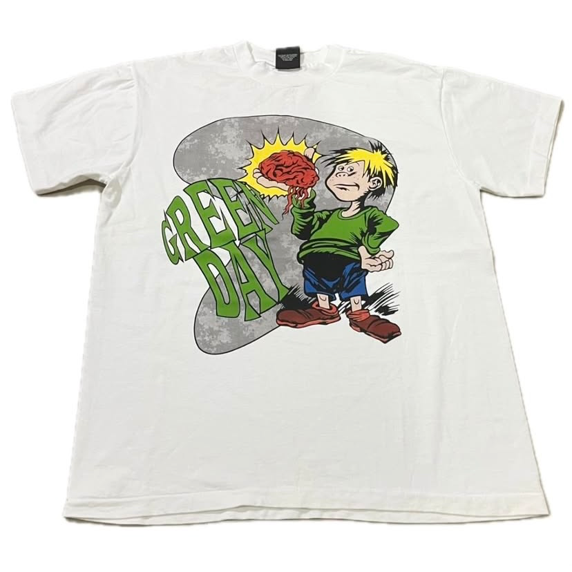ドスペ‼️ 90s GREEN DAY EAT YOUR PARENTS Tシャツ GREEN DAY Vintage 1994 EAT YOUR PARENTS Size L Single stitch