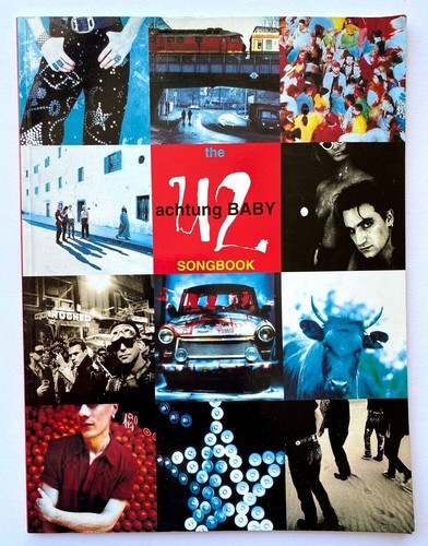 U2 Achtung Baby-Songbook-Lyrics Sheet Music-Photographs-vtg 1992 | eBay