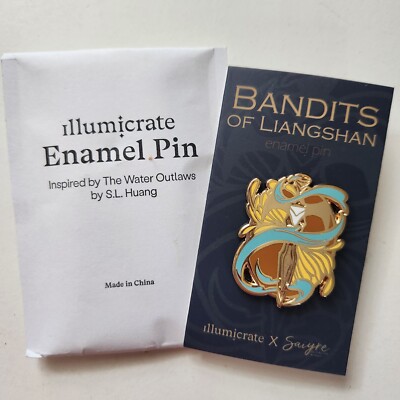 Illumicrate The Water Outlaws Enamel Pin Bandits of Lianshan Enamel Pin