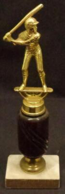 Vintage Long Beach Seniors Winter League Trophy   GREAT OLD TROPHY - COLLECTIBLE