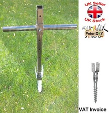 Key Driving Tool for Screw-in post ground screws base T-type - Black
