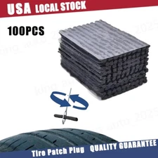 100Pcs Tire Patch Plug DIY Flat Tire Repair Kit Car Truck Home Seal Plug Strip