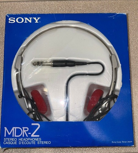 Vintage Sony MDR-2 Stereo Headphones 