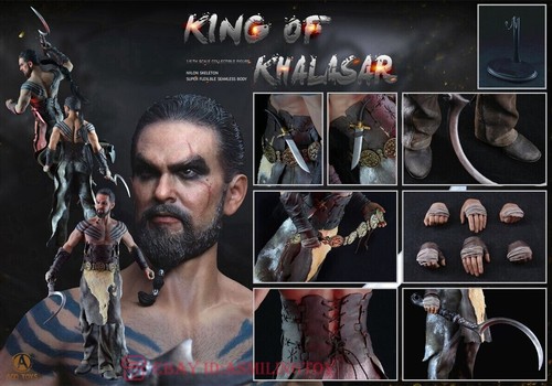 ADD TOYS AD06 KING OF KHALASAR KHAL KAL DROGO GAME OF THRONES 1/6 IN ...