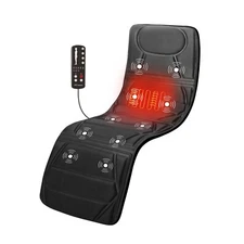 Snailax Vibrating Massage mat with heat Full Body Massager For Blood Circulation