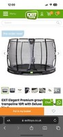  Ground Trampolines with Enclosure
