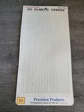 Precision Products Plastic 3D Veneer Concrete Block - Model Railroad Scratch