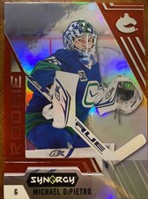 20-21 UD Synergy Hockey Red Rookie 105 Michael DiPietro