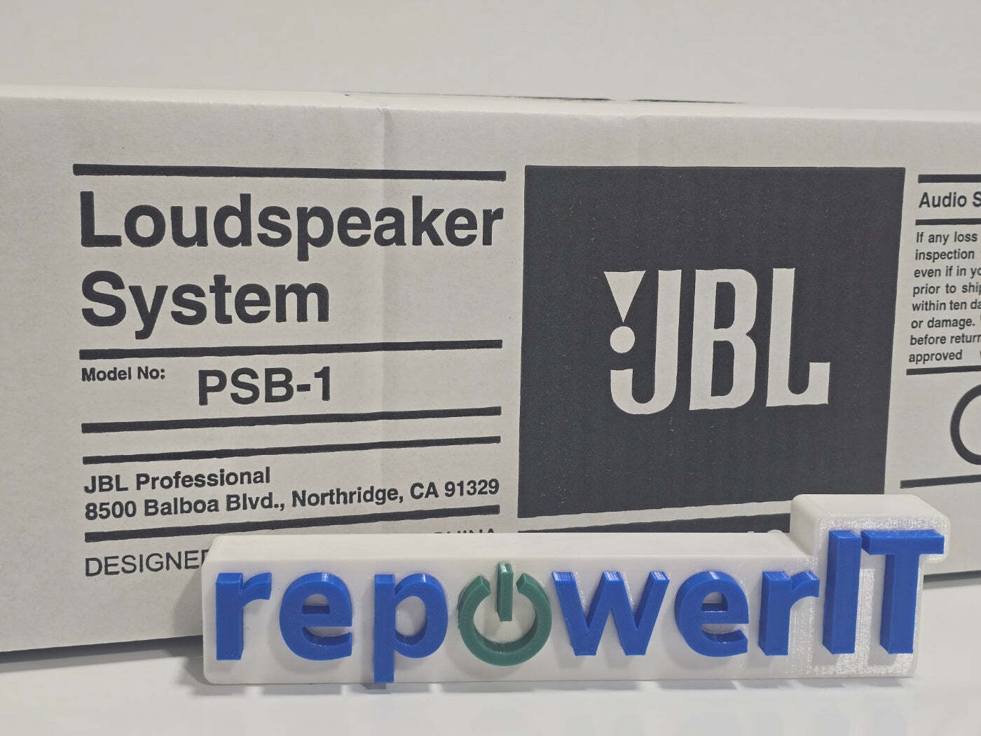 NEW IN BOX USA UPC JBL Pro SoundBar PSB-1 Commercial Grade 2-Channel Sound Bar