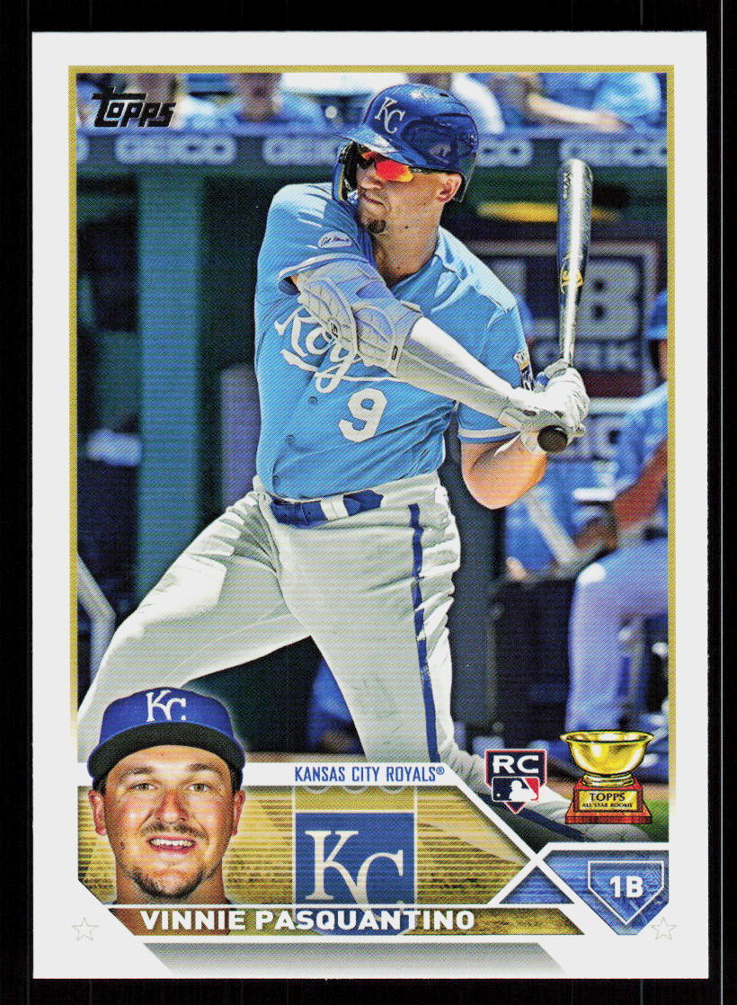 2023  Topps RC Vinnie Pasquantino #302  Baseball Rookie KC Royals RC
