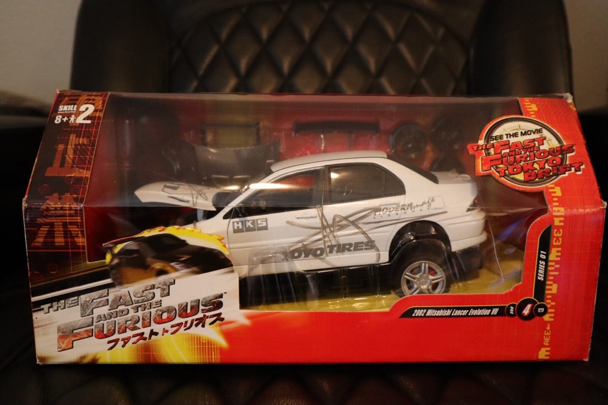 1/18 Fast And Furious Mitsubishi EVO VII - White | eBay