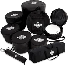 Drum Cases All-In-One Drum Bags, 10Mm Padding, 10"/12"/13" Toms, 16" Floor Tom,