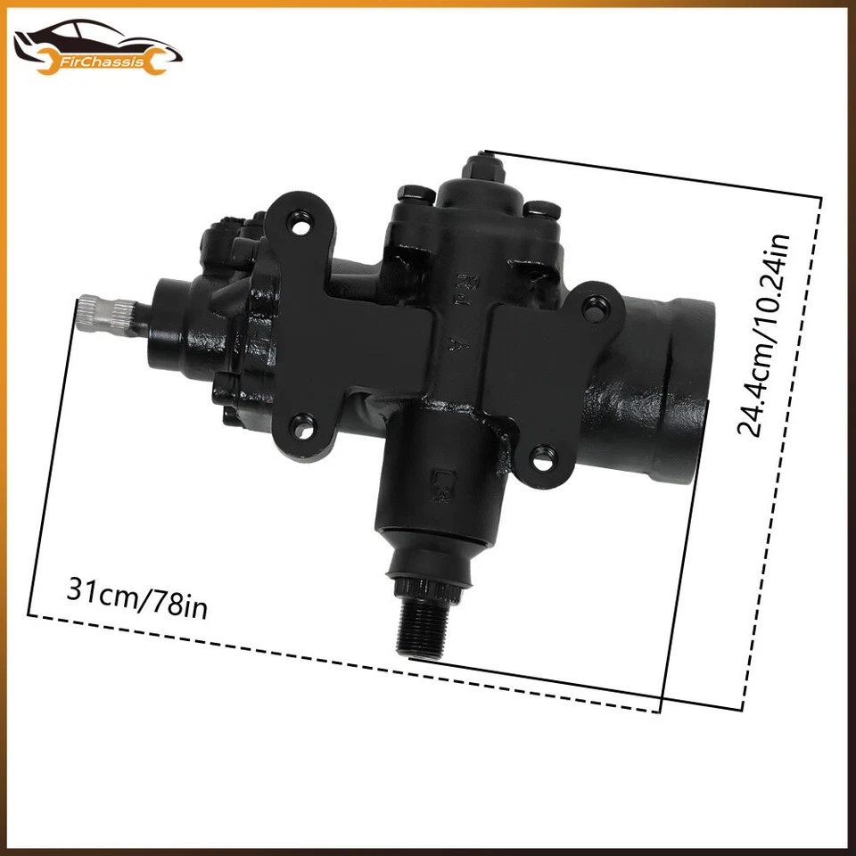 For Chevrolet C10 1977-1979 Dodge D100 Ramcharger W150 Power Steering Gear box Foto 3 de 4