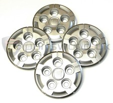 Set Of Four Fiat Ducato & Motorhome 15" Steel Wheel Centre Cap Trims