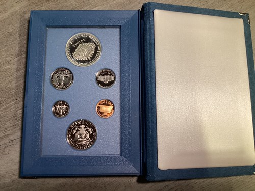 1987-S Constitution Silver Prestige U.S. Proof Set w/6 Coins In Case 081424-73 - 第 3/7 張圖片