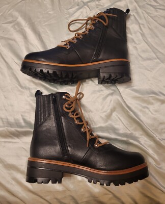 Stunning NWOT women's Nine West sherpa heeled boots women's