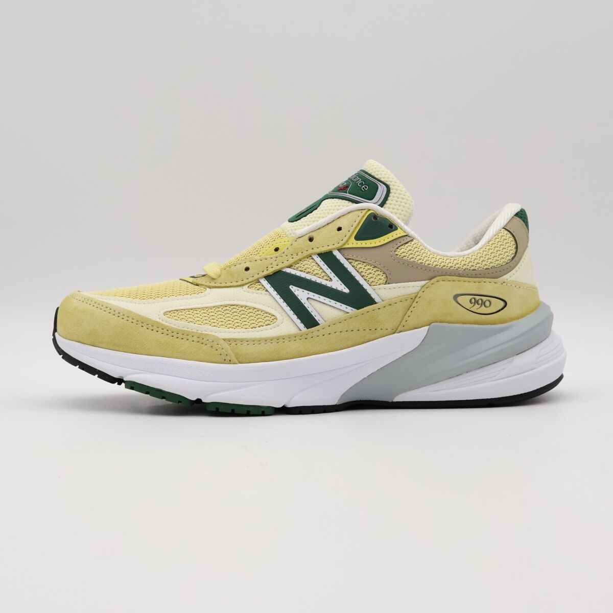 U990TE6 New Balance 990V6 Green Yellow Made in USA (Men's U990TE6 New Balance 990V6 Green Yellow Made in USA (Men's