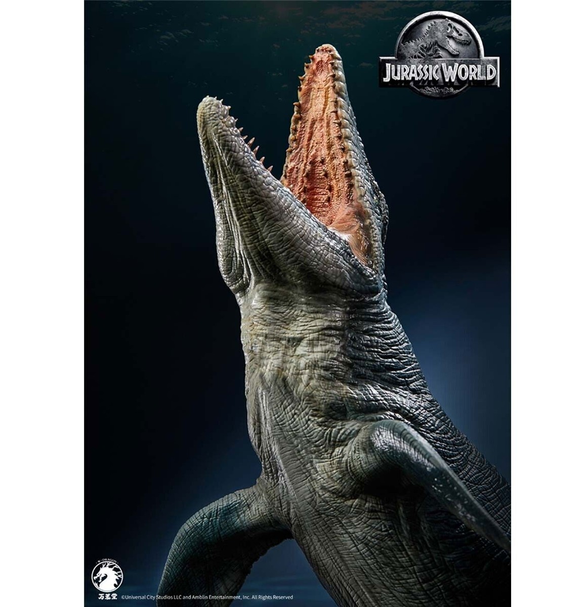 W-DRAGON Mosasaurus モササウルス 1/35 スタチュー w-dragon Jurassic World Mosasaurus 1/35 Collection Statue